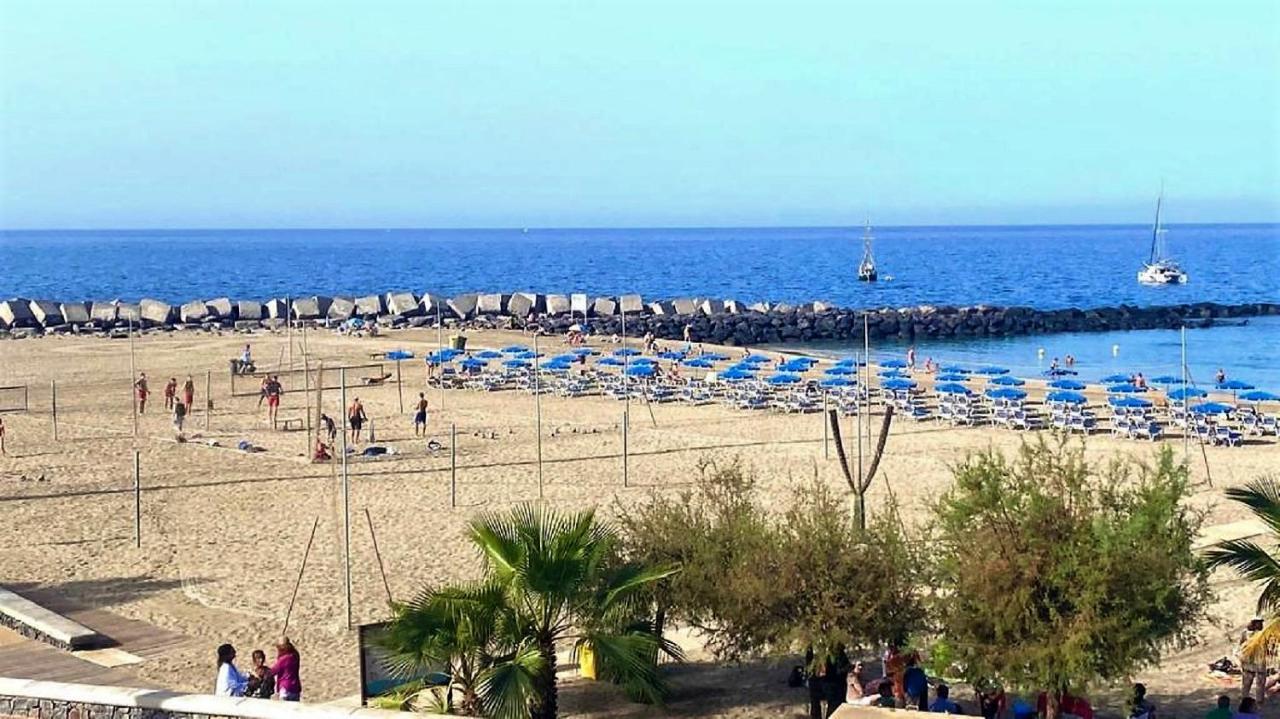 Beach And Pool In Playa De Las Americas 아파트 외부 사진